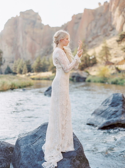 Organic Natural Oregon Wedding Inspiration Inspiration