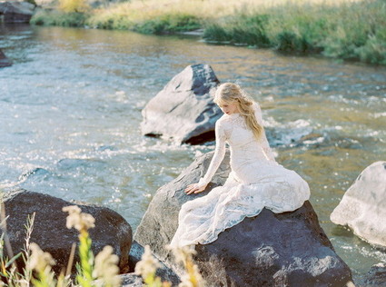 Organic Natural Oregon Wedding Inspiration Inspiration