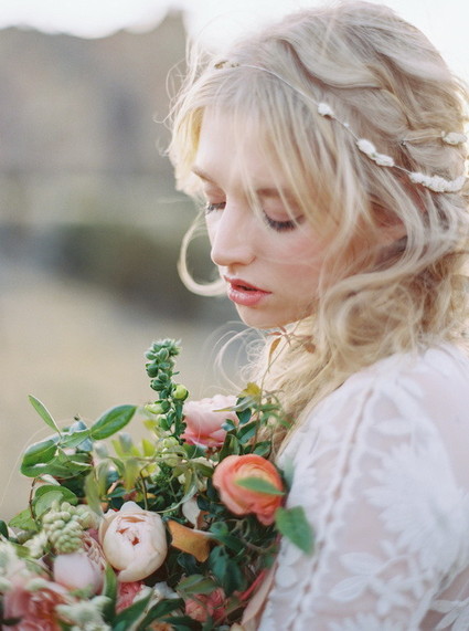 Organic Natural Oregon Wedding Inspiration Inspiration