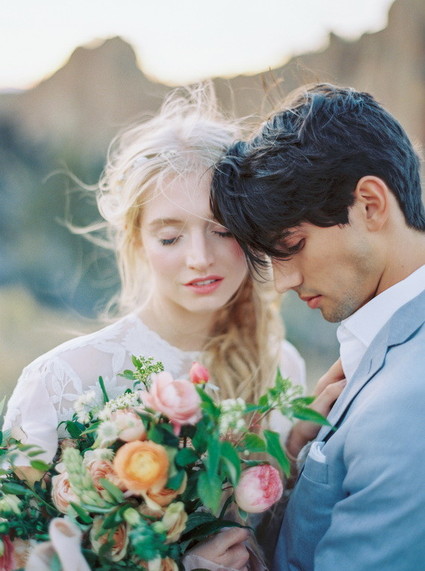 Organic Natural Oregon Wedding Inspiration Inspiration