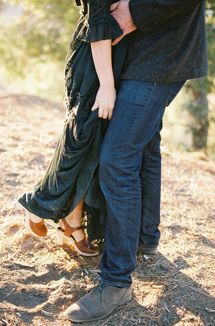 Romantic Griffith Park Engagement Shoot