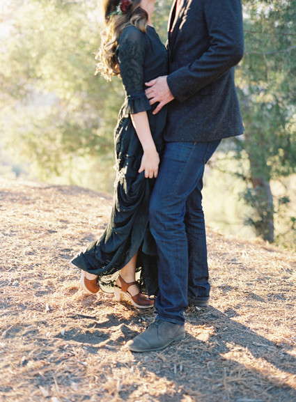 Romantic Griffith Park Engagement Shoot