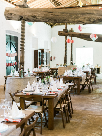 Vintage Portugal Wedding Reception