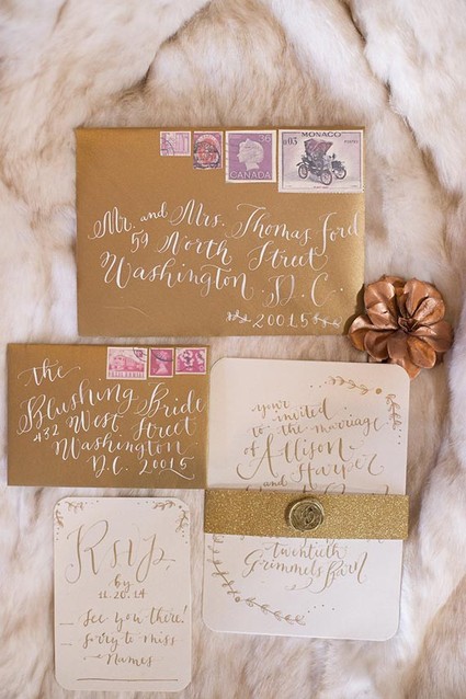 Old World Vintage Wedding Inspiration