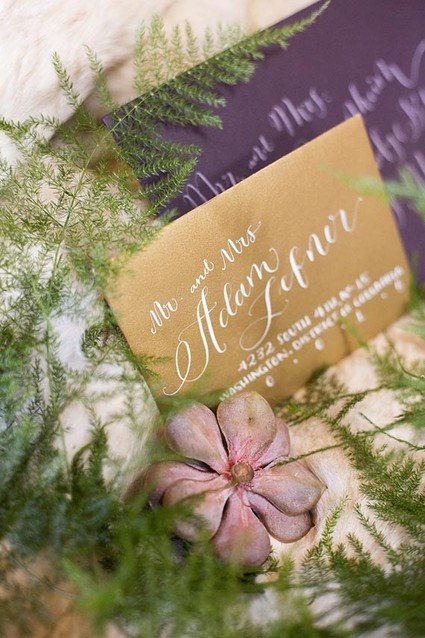 Old World Vintage Wedding Invitations