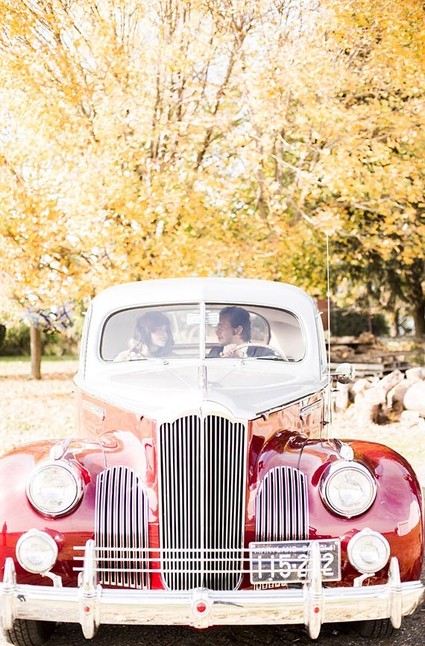 Old World Vintage Wedding Portrait