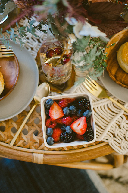 Bohemian New Years brunch inspiration