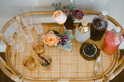 Bohemian New Years brunch inspiration