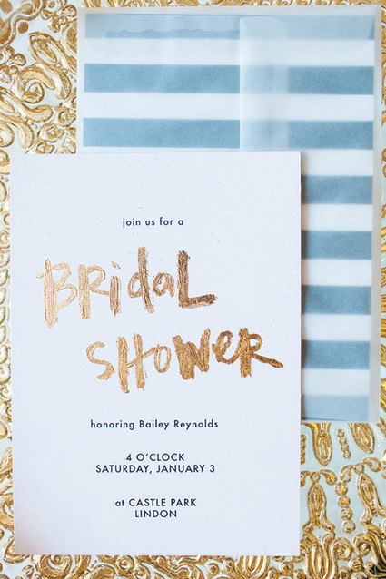 New Year's Bridal Shower Inspiration Inspiration