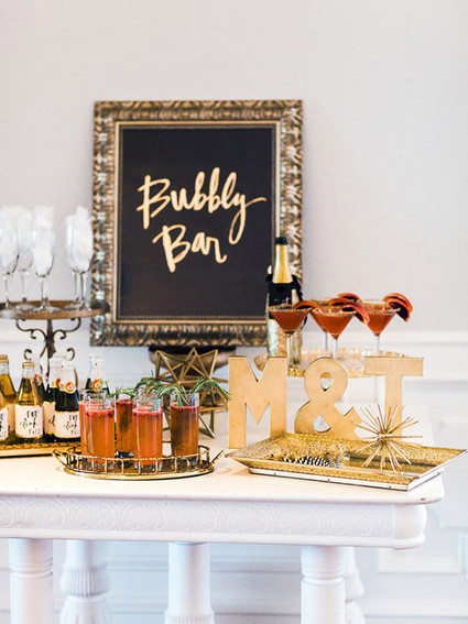 New Year's Bridal Shower Inspiration