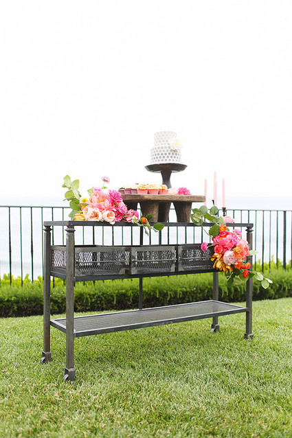 Colorful dessert table