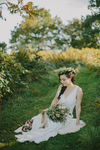 Golden Fall Coastal Wedding Inspiration
