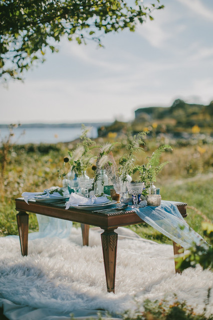 Golden Fall Coastal Wedding Inspiration