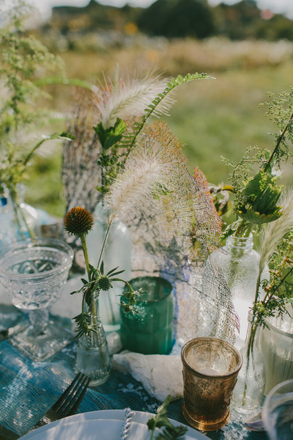 Golden Fall Coastal Wedding Inspiration