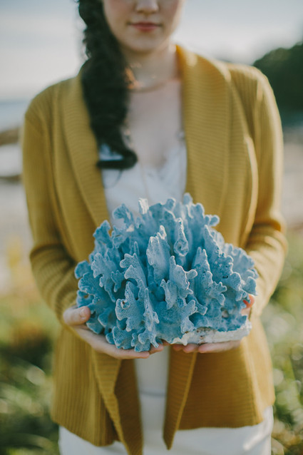 Golden Fall Coastal Wedding Inspiration