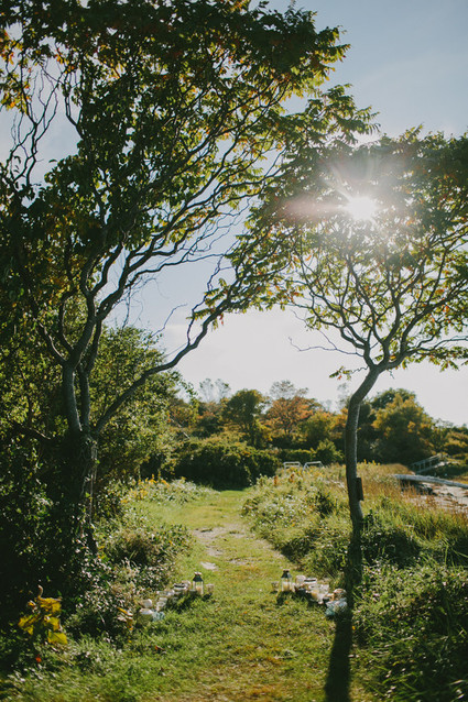 Golden Fall Coastal Wedding Inspiration