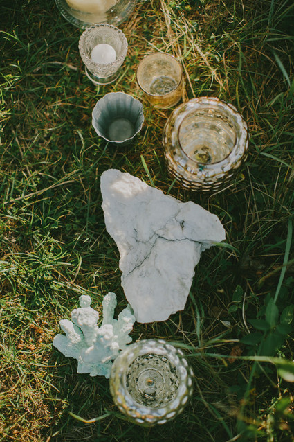 Golden Fall Coastal Wedding Inspiration