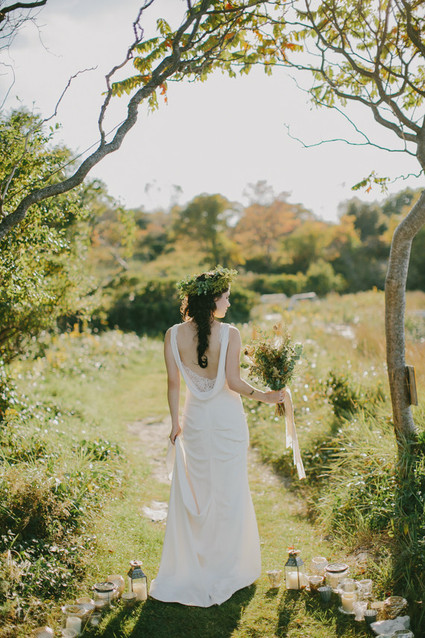 Golden Fall Coastal Wedding Inspiration