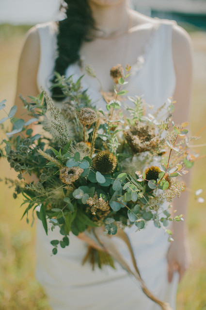 Golden Fall Coastal Wedding Inspiration