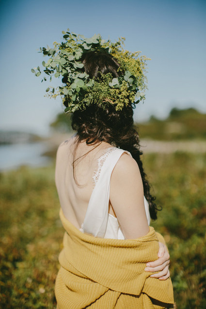 Golden Fall Coastal Wedding Inspiration