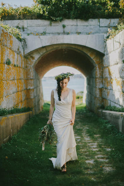 Golden Fall Coastal Wedding Inspiration