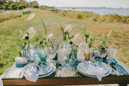 Golden Fall Coastal Wedding Inspiration