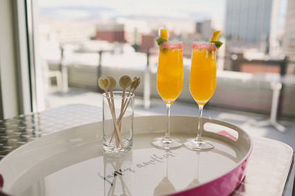 Gold cocktail stirrers