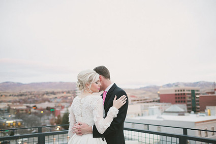 Modern Valentine's Day Wedding Inspiration