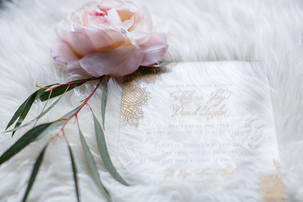 Romantic Luxe Wedding Invitations Inspiration