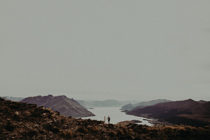 New Zealand mountaintop elopement