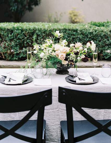Organic garden wedding inspiration