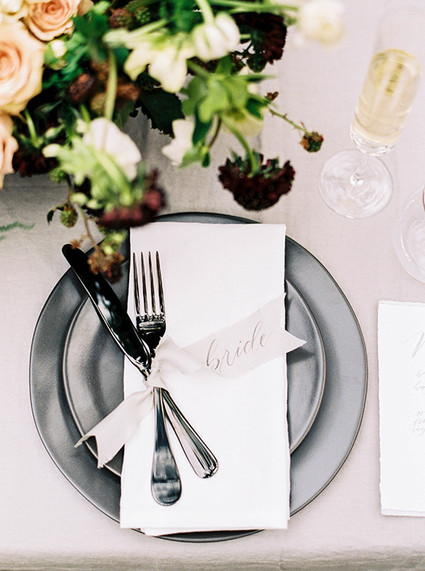 Organic garden wedding inspiration