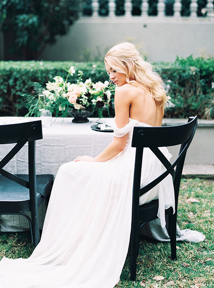Organic garden wedding inspiration