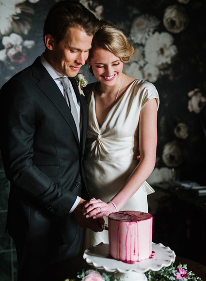 Pink wedding cake Inspiration