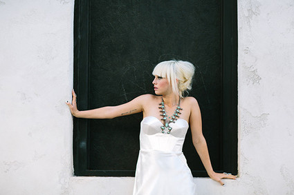 Modern bridal hair
