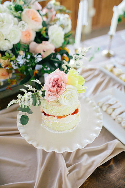 Mini naked cake