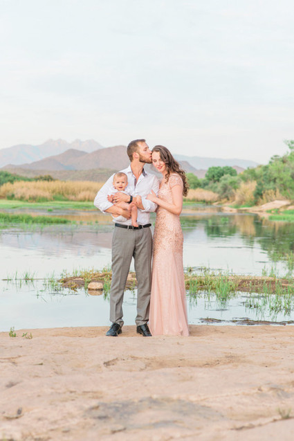Desert family photos