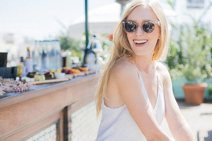 Aloha themed bridal shower