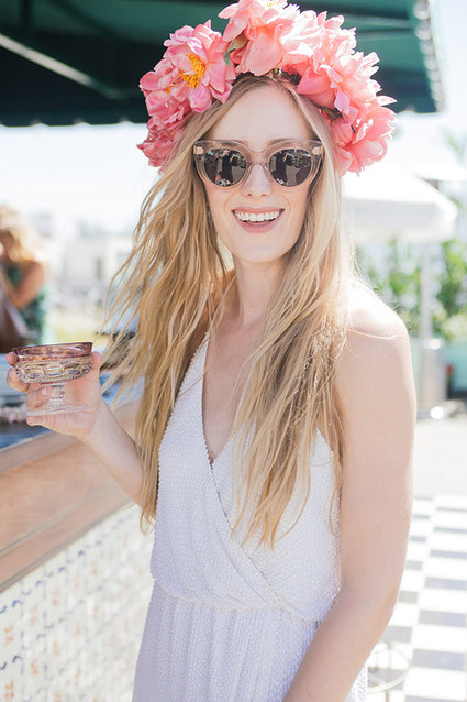 Aloha themed bridal shower