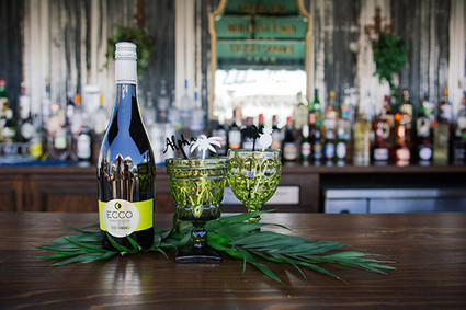 Aloha themed bridal shower