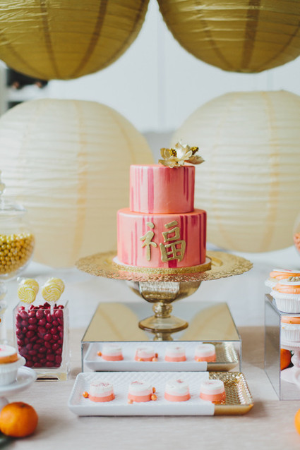 Chinese New Year dessert table