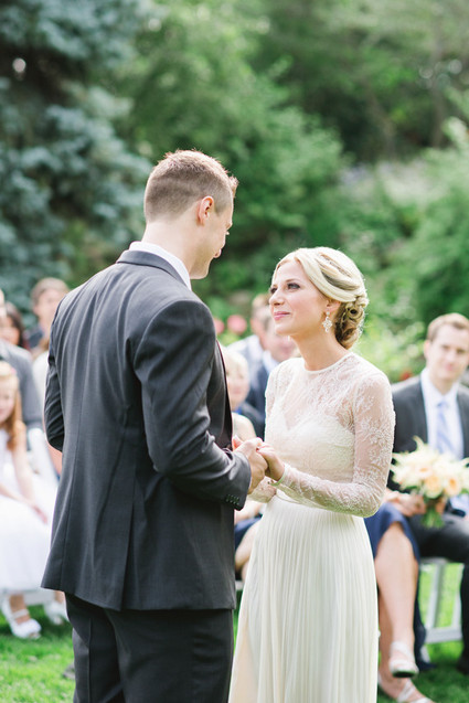 Intimate Garden Wedding