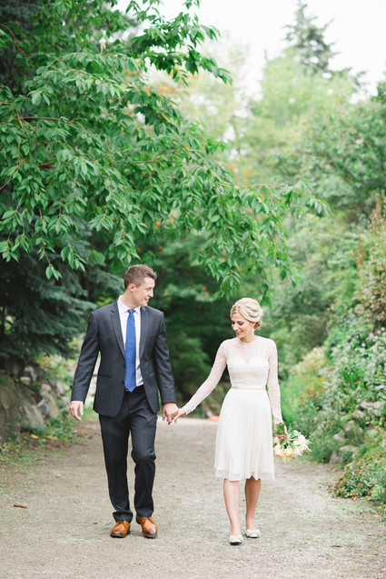 Intimate Garden Wedding