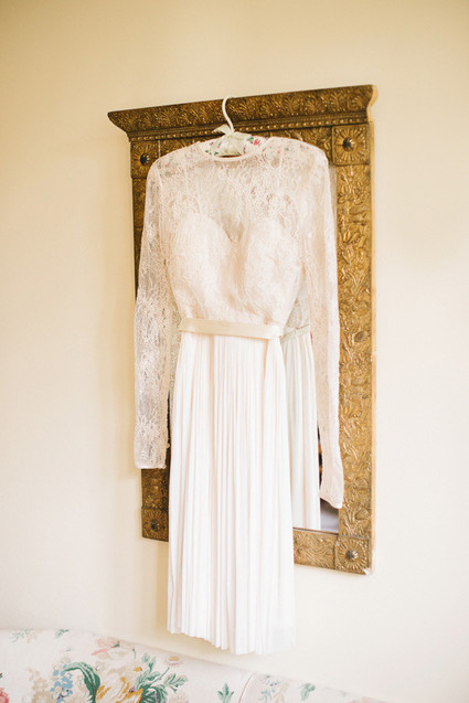 Lace wedding dress