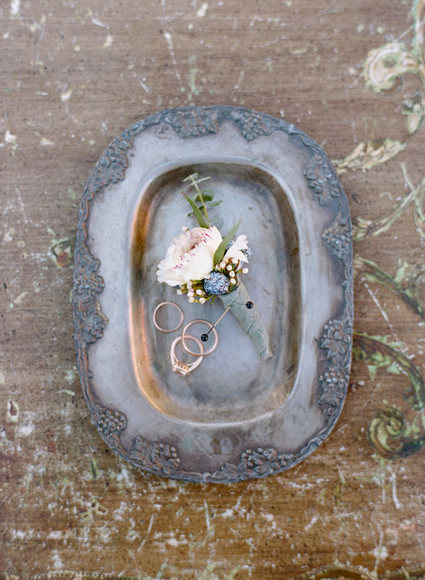 Vintage Wedding Boutonniere