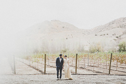 Art deco wedding portrait