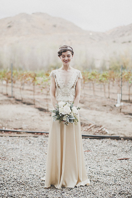 Vintage wedding dress