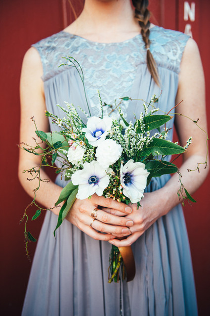 DIY Ojai Rancho Inn Wedding Bouquets