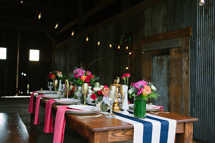 Floral Farm Wedding Tablescape