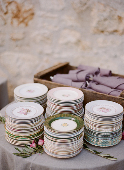 Vintage plates